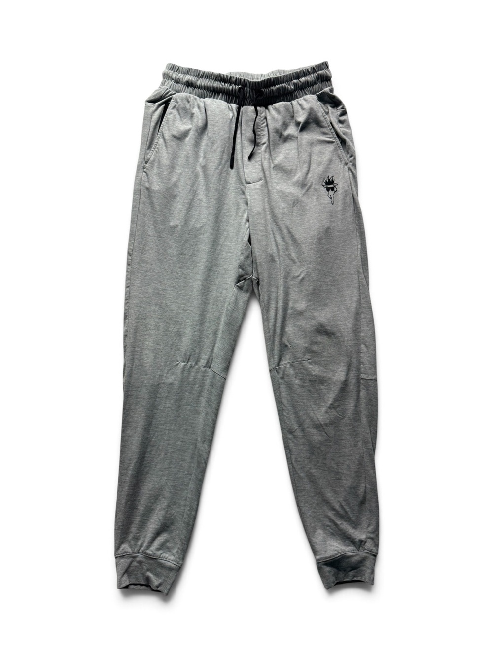 GOAT USA Gray Jogger Pants Men’s Small Drawstring Athletic Lounge